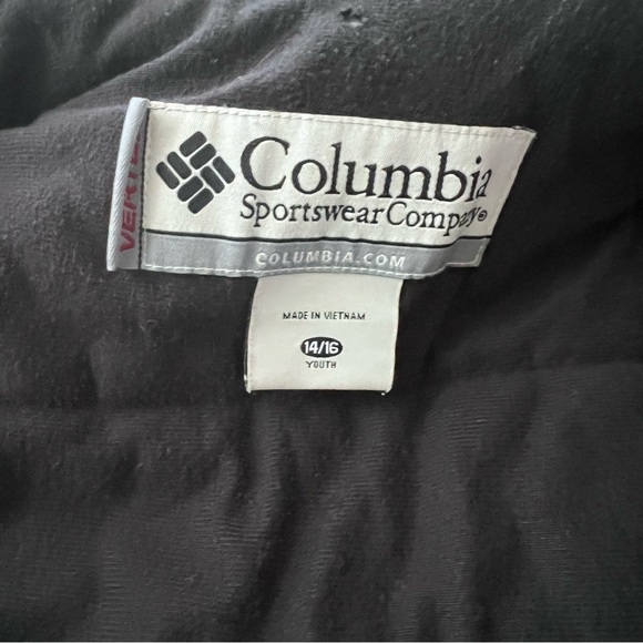 Boys Columbia VERTEX Coat ~ Youth Size 14/16 ~ Olive Green/Black/White - Picture 10 of 11